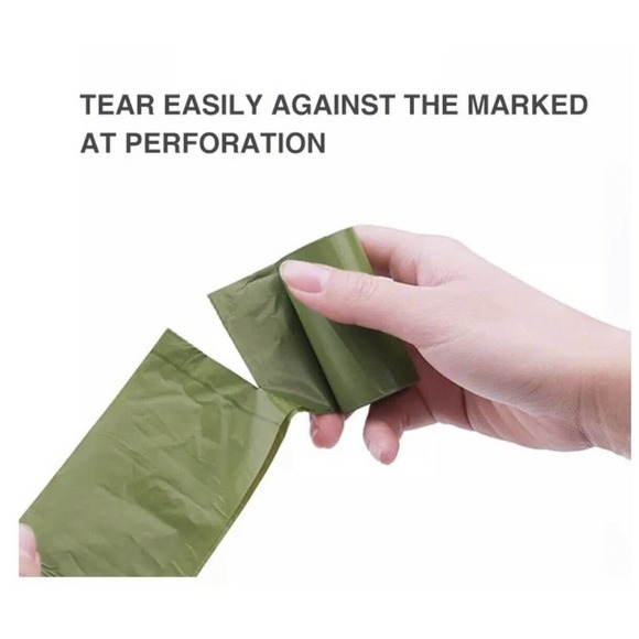 2 boxes Biodegradable Dog Poop Bags 4 Rolls Eco Friendly Leakproof Pet W… - Picture 5 of 10